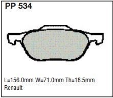 pp534.jpg Black Diamond PP534 predator pad brake pad kit