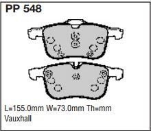 pp548.jpg Black Diamond PP548 predator pad brake pad kit
