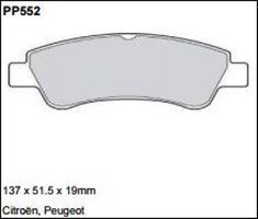 pp552.jpg Black Diamond PP552 predator pad brake pad kit