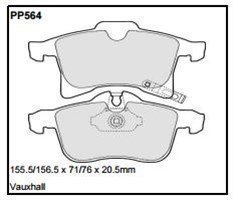 pp564.jpg Black Diamond PP564 predator pad brake pad kit