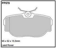 pp578.jpg Black Diamond PP578 predator pad brake pad kit