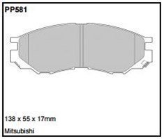 pp581.jpg Black Diamond PP581 predator pad brake pad kit