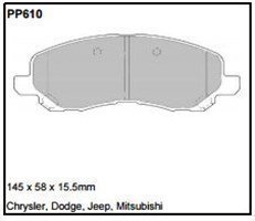 pp610.jpg Black Diamond PP610 predator pad brake pad kit