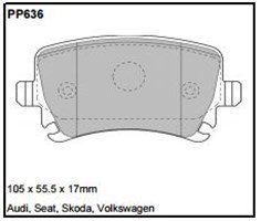 pp636.jpg Black Diamond PP636 predator pad brake pad kit