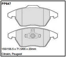 pp647.jpg Black Diamond PP647 predator pad brake pad kit