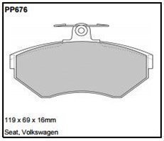 pp676.jpg Black Diamond PP676 predator pad brake pad kit