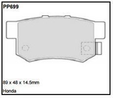 pp699.jpg Black Diamond PP699 predator pad brake pad kit