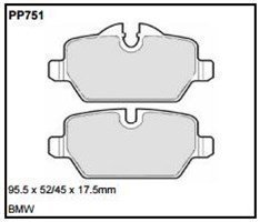 pp751.jpg Black Diamond PP751 predator pad brake pad kit