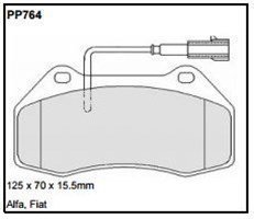 pp764.jpg Black Diamond PP764 predator pad brake pad kit