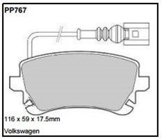 pp767.jpg Black Diamond PP767 predator pad brake pad kit