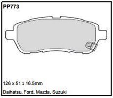 pp773.jpg Black Diamond PP773 predator pad brake pad kit