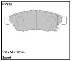 pp796.jpg Black Diamond PP796 predator pad brake pad kit