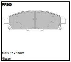 pp800.jpg Black Diamond PP800 predator pad brake pad kit