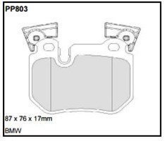 pp803.jpg Black Diamond PP803 predator pad brake pad kit