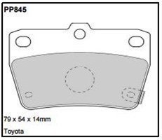 pp845.jpg Black Diamond PP845 predator pad brake pad kit