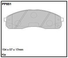 pp851.jpg Black Diamond PP851 predator pad brake pad kit