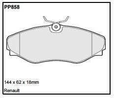 pp858.jpg Black Diamond PP858 predator pad brake pad kit
