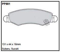 pp881.jpg Black Diamond PP881 predator pad brake pad kit