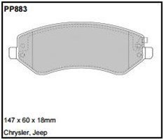 pp883.jpg Black Diamond PP883 predator pad brake pad kit