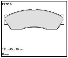 pp918.jpg Black Diamond PP918 predator pad brake pad kit