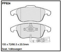 pp924.jpg Black Diamond PP924 predator pad brake pad kit