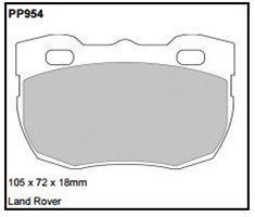 pp954.jpg Black Diamond PP954 predator pad brake pad kit