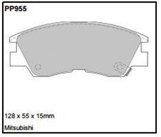 pp955.jpg Black Diamond PP955 predator pad brake pad kit