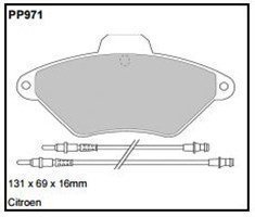 pp971.jpg Black Diamond PP971 predator pad brake pad kit