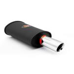 RM Motors Sports silencer RM114 with polished tip KSCP76/76DS