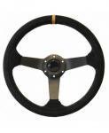 Race.Fi 350 mm suede steering wheel